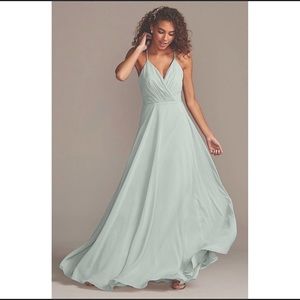 Dusty Sage Bridesmaid dress